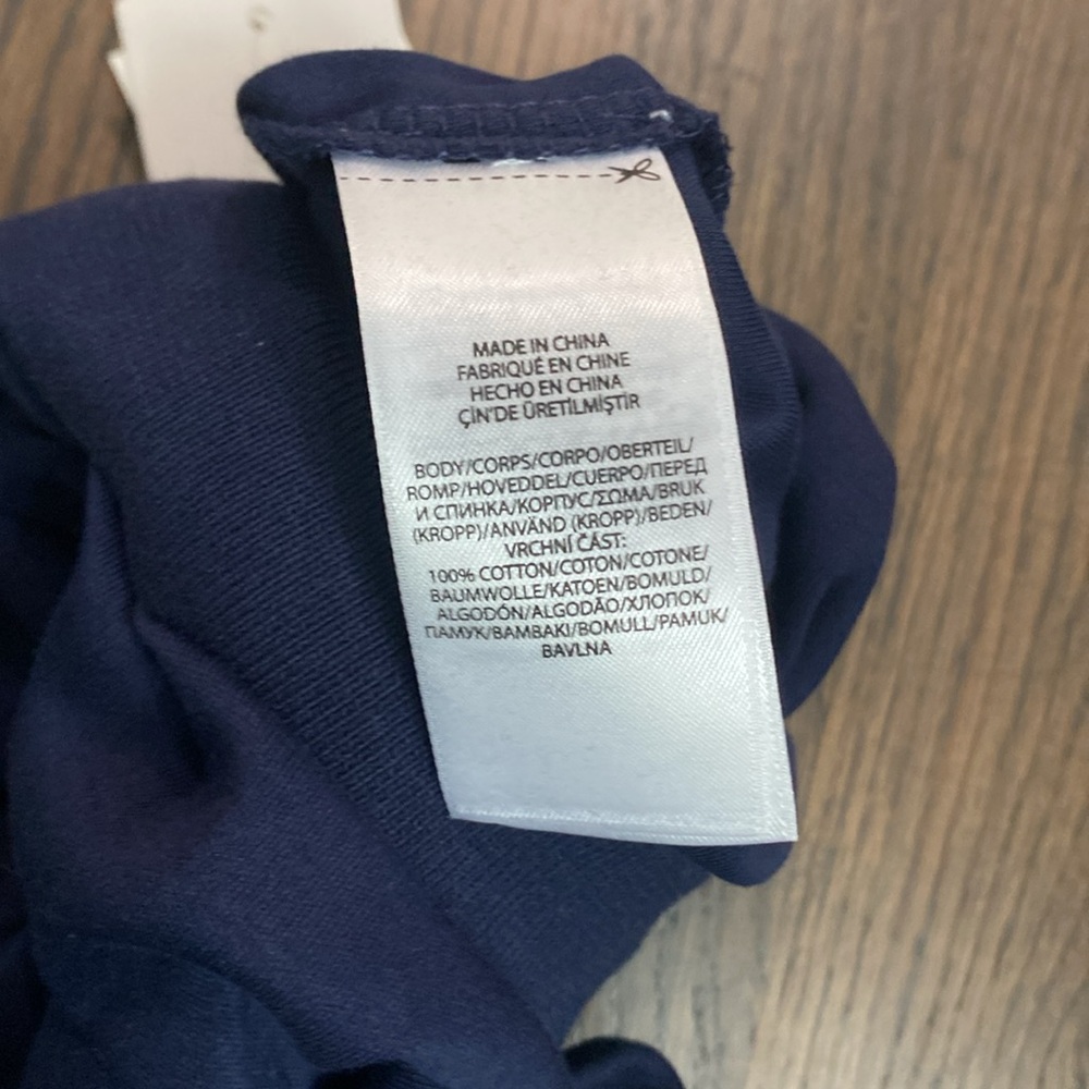 NWT Ralph Lauren Navy Baby Boy Cotton Polo Coverall 3 month - Picture 10 of 10